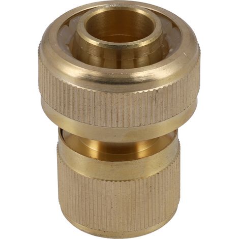 FLO Messing-Schnellkupplung für Gartenschläuche 3/4" (1/3)