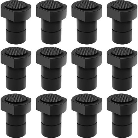 (12 pièces) Butée d'établi de 19 mm de long, clip antidérapant en alliage d'aluminium, pour table MFT, bricolage (1/5)