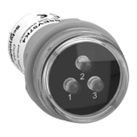 3-phasiger PIL-Spannungsanzeiger mit einem Messbereich von 230-400 V und Schutzart IP65.