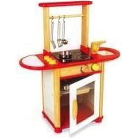 Pintoy Houten Keukeneiland Rouge