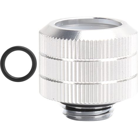 Raccords pour Tubes Rigides à Visser Rapide, Refroidissement à Eau PC Antichute 20kg HYGKNB16MM (Argent) (1/5)