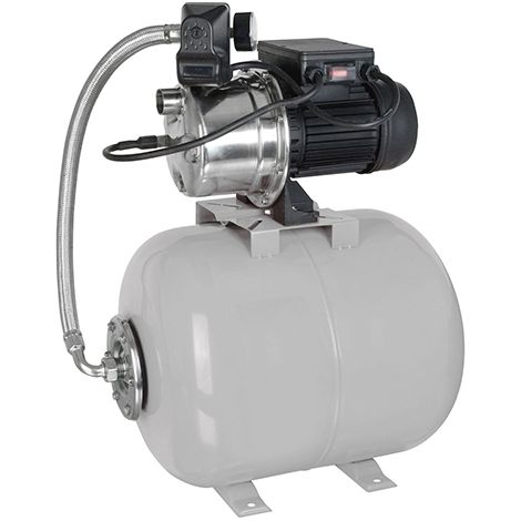 Spido – Système de surpression 1200 W – Réservoir 50 L – Débit 4,4 m³/h – Pression 5 bars – Certifié ACS pour eau potable – Sécurité anti-manque d'eau (1/2)