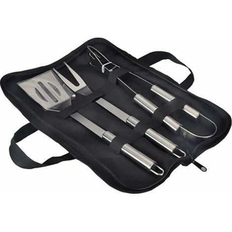royaluxe - 3 PCS Outil de Barbecue, Acier Inoxydable Barbecue Outils Ensembles ustensile de Cuisine Set BBQ Grill Outils kit Accessoires Barbecue avec (3 PCS) (1/3)