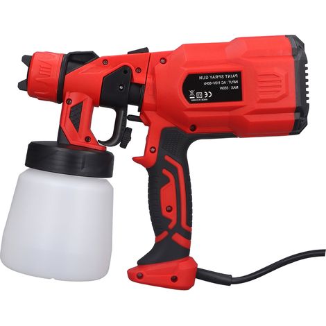 Pistolet à peinture portable, pulvérisateur à jet divisé, pistolet à pulvérisation haute pression, norme européenne 220 V (1/5)