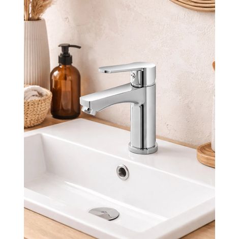 Miscelatore lavabo zinco cromo Eden (1/3)