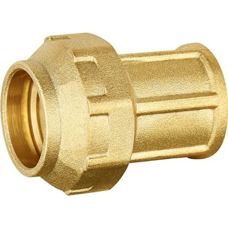 Unión latón tubo-H 63x2