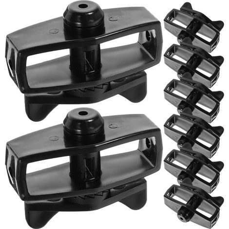 8 Piece Black Cable Tensioner for Fencing Garden Farm (1/5)