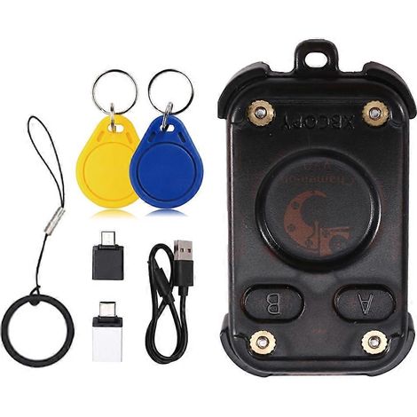 Chameleon V2.0 Lecteur de puces RFID, émulateur de cartes à puce, duplicateur + porte-clés CUID/UID, décodage de cartes 125K et 13,56M (1/5)