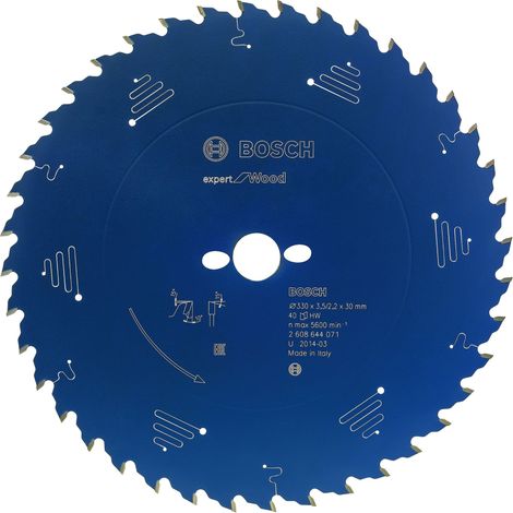 Accessories 2608644076 Lame de scie circulaire expert for wood 410 x 30 x 4,2 mm 28