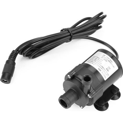 Mini-bürstenlose Gleichstrom-Wasserpumpe für kleine Fischteiche, 12 V, -40 °C bis 100 °C (1/5)