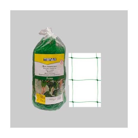 RETE PER RAMPICANTI 2,04x1000 mt - colore bianco - TENAX