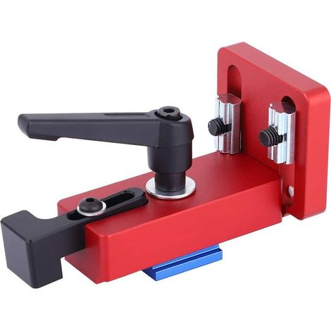 Robustes Holzbearbeitungswerkzeug aus Aluminiumlegierung, Gehrungsanschlag Typ 45, Gehrungsanschlag, Schreiner-Positionierer, Heimwerker-Handwerkzeuge für die Holzbearbeitung (1/5)