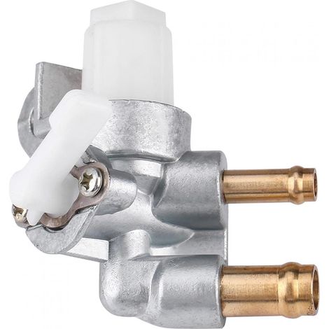 Vanne d'arrêt de carburant, vanne d'arrêt de réservoir de gaz carburant interrupteur de coupure interrupteur solénoïde d'arrêt 716111 pour 716111 argent (1/5)