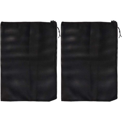 Sacchi filtranti per pompe di irrigazione – 2 pezzi, maglia fine, dimensioni 41 x 30 cm, ideali per sistemi di irrigazione a spruzzo e barriere idrauliche