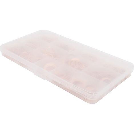 Kit d'assortiment de 300 rondelles métalliques portables en cuivre rouge, M5-M16 (1/5)