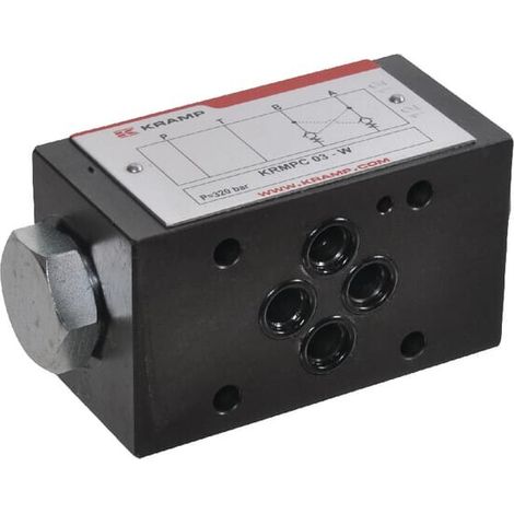 Valv.non ritorno pilot. NG6 UNIVERSALE KRMPC03W (1/5)