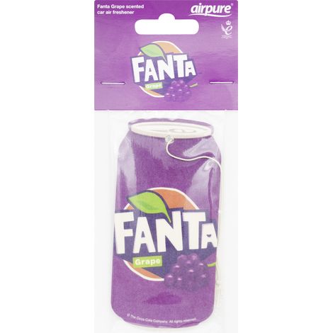 airflair Papierlufterfrischer Dose Fanta Grape Autodüfte