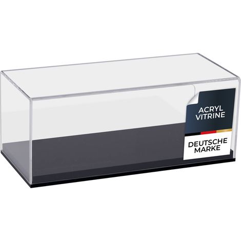 HMF 46802 Acryl Vitrine für Modellautos, Figuren, 27 x 12 x 11 cm (1/5)