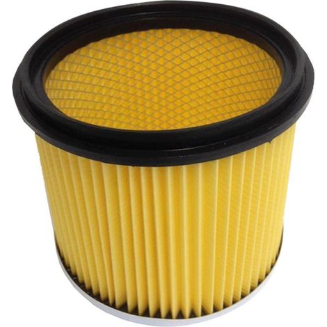 Filtre plissé à lattes, filtre sec avec couvercle, filtre continu de rechange à côté fermé, adapté à l'aspirateur eau-sec Einhell TE-VC 2230, TE-VC 1820, BT-VC 1115, RT-VC 1600, RT-VC 1420 et bien d'a (1/2)