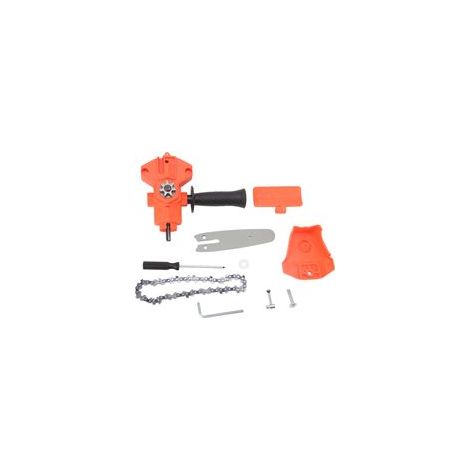 Adaptateur mini perceuse 4 pouces vers tronçonneuse : simple, en acier ABS, portable, pour perceuse électrique. (1/5)
