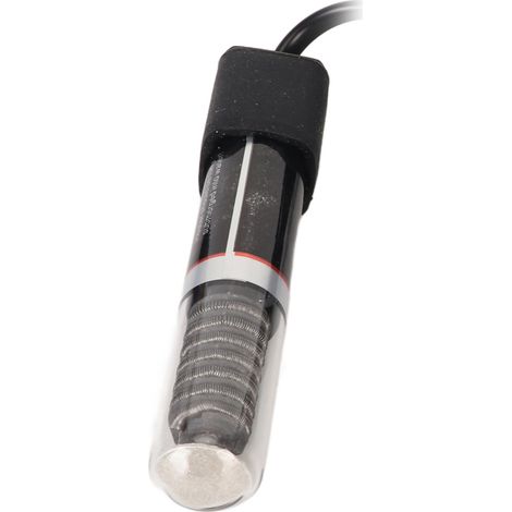 Chauffage d'aquarium submersible 25 W, 220 V, en verre de quartz, avec ventouse, température constante automatique de 26 °C et prise européenne. (1/5)