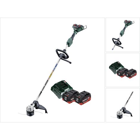 Metabo FSD 36-18 LTX BL 40 Decespugliatore a batteria 36 V ( 2x 18 V ) impugnatura rotonda brushless + 2x batteria 10,0 Ah + caricabatteria