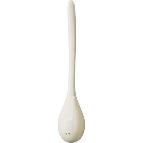 Nouveau modèle Brosse de toilettes murale À usage domestique Brosse de nettoyage pour toilettes en silicone À long manche Salle de bains (1/5)