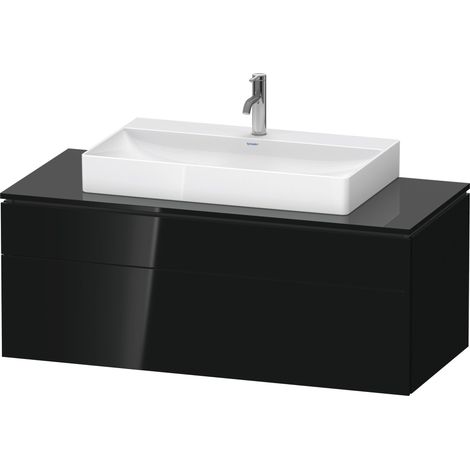 Duravit L-Cube Meuble sous-lavabo en console suspendu, avec plan (1/3)