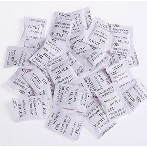 Wiederverwendbare Trockenmittel-Sachets – 200 Stück à 1 g, hochabsorbierendes Silicagel zur Luftentfeuchtung, Schimmel- und Kondensationsverhütung für Schränke, Schuhe, Gepäck und Elektronik
