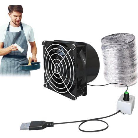 Ventilateur De Salle Bains Extracteur D'Air Avec Absorbeur (1/5)