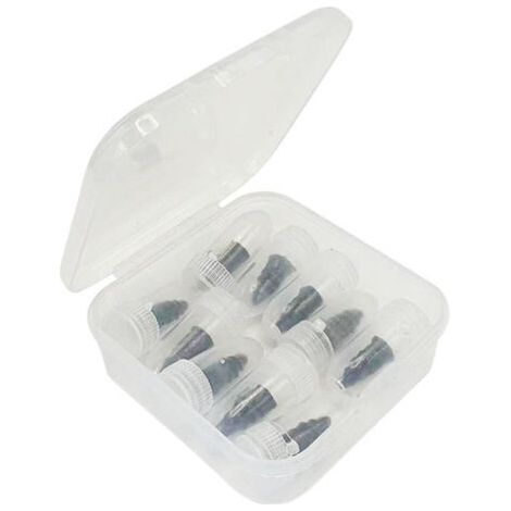 Clous en Caoutchouc,Clou en Caoutchouc pour Pneu,Clous Pneus Voiture, Clou de Réparation de Pneu sous Vide, Clous de Crevaison de Pneu, Clou en Caoutchouc pour Réparation de Pneus,Lot de 10 (1/5)