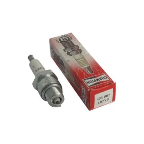 Bougie d'allumage pour moteur Bernard W110 – Dimensions clé 21mm, diamètre filetage 14mm, longueur filetage 12,7mm – L87YC – Champion