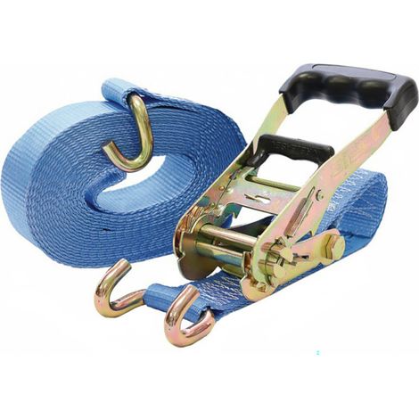 Sangle d'arrimage à cliquet 3,5T 8mx50mm - 2 parties crochets ouverts - NP 3500/63-8 MURTRA