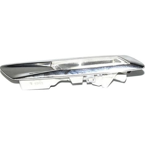 1 pair, color: silver, material: ABS, side light for front bumper, side light for fender--DTEKGAZ