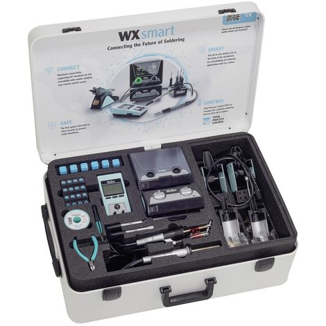 Stazione di saldatura Weller wxsmart komplettset 230 V connessa cybersicurezza