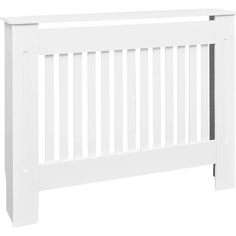 vidaXL Mueble cubierta para radiador madera de ingeniería 112 cm (1/2)