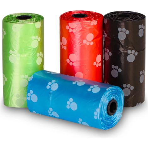 Hundekotbeutel, strapazierfähige, luftdichte Beutel für Tiere, 80 Stück. (1/2)