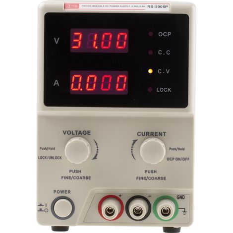 Alimentation de laboratoire, 0 30V, 0 5A, 1 sortie 150W ( Prix pour 1 ) (1/4)