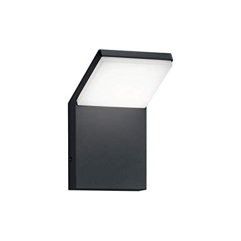 Applique Led Parete Esterno Sensore Movimento 16 cm Antracite Pearl GD Trio (1/4)