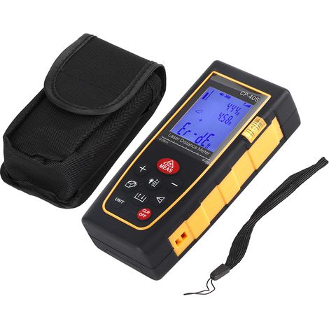 Mètre laser numérique LCD 40m portable avec télémètre infrarouge à main (1/5)