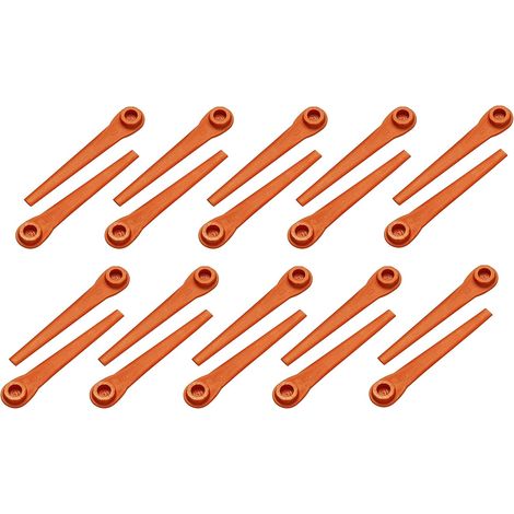 Couteau De Taille - Pour Tondeuse À Batterie Et Débroussailleuse - Compatible Turbo - 20 Pièces (1/3)