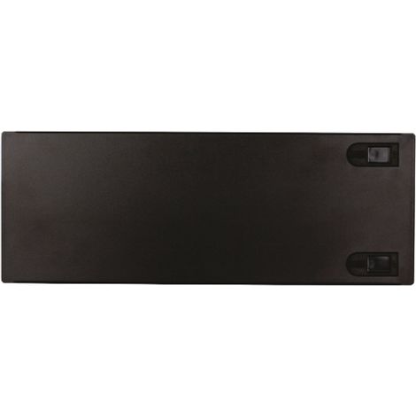 Panneau avant 4U, 480 x 177mm, Noir ( Prix pour 1 )