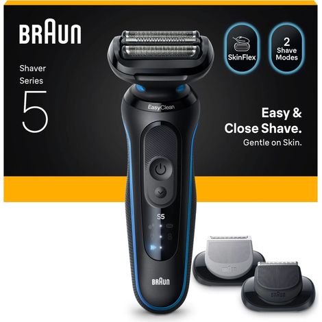 Braun 52-B1650s Series 5, blau