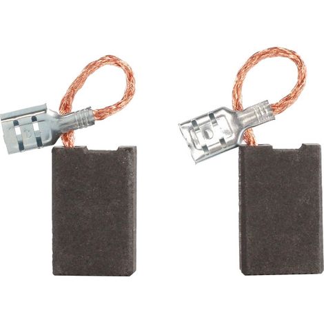2x Trade-Shop Kohlebürsten Motorkohlen Schleifkohlen 7 x 13 x 20mm kompatibel mit 91853 elektrische Kreissäge (1/4)