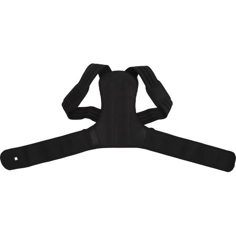 Correcteur de posture dos pour seniors, ceinture lombaire respirante anti-voûte, maintien dorsal réglable, soutien lombaire homme femme, taille unique. (1/5)
