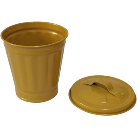 Contenedor con temática de hierro, disponible en dos tamaños, solución Gold.