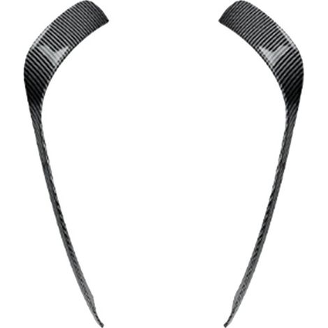1 pair of front bumper diffuser spoilers suitable for 2013-2015 Mercedes-Benz A-Class W176 AMG (1/4)