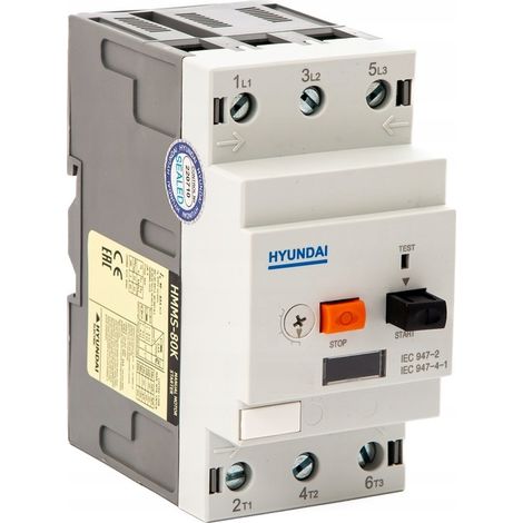 HYUNDAI - INTERRUTTORE MOTORE 56-80A ICS=7.5KA/415V (1/2)