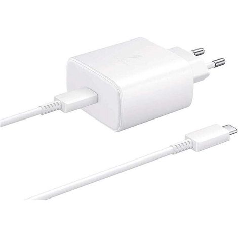Chargeur USB-C 45 W pour Samsung Galaxy S24 S23 S22 S21 S20 Note 20 Tab S9 S8 S7 avec câble 1 m Ortviai (1/4)