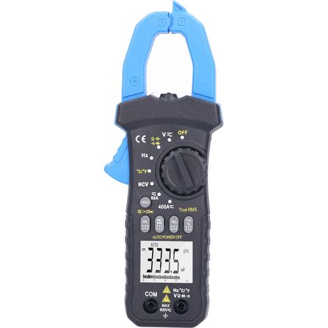 Pince ampèremétrique HP-7200B T-RMS 6000 points NCV AC/DC, multimètre de tension, résistance et température